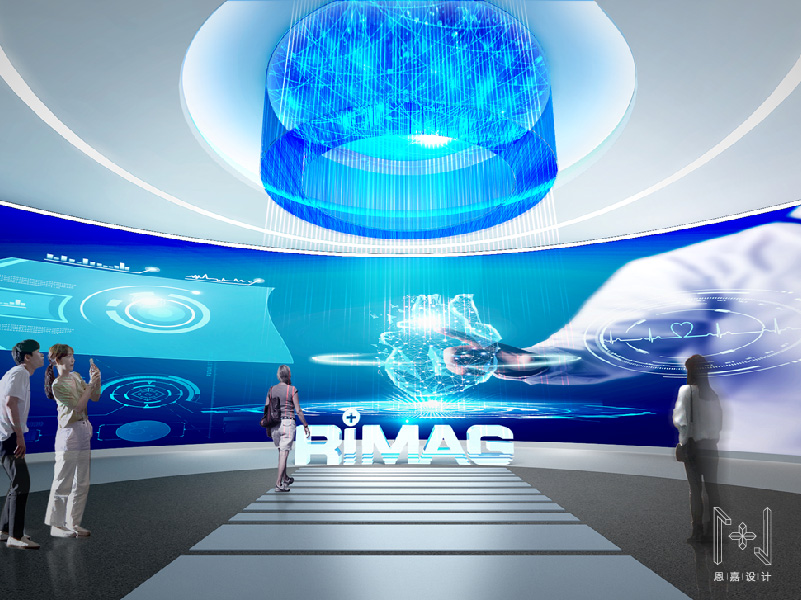 本次服務(wù)的是醫(yī)療影像創(chuàng)新公司，恩嘉在空間設(shè)計(jì)上，嘗試了六種不同的旋律： 氣質(zhì) ? 未來(lái) ? 專(zhuān)業(yè) ? 靈動(dòng) ? 溫馨 ? 輕松。如光的層次，六種旋律的高低起伏交替與融合，編織出屬于一脈獨(dú)有的特質(zhì)，延伸出一段關(guān)于一脈影像的體驗(yàn)之旅。